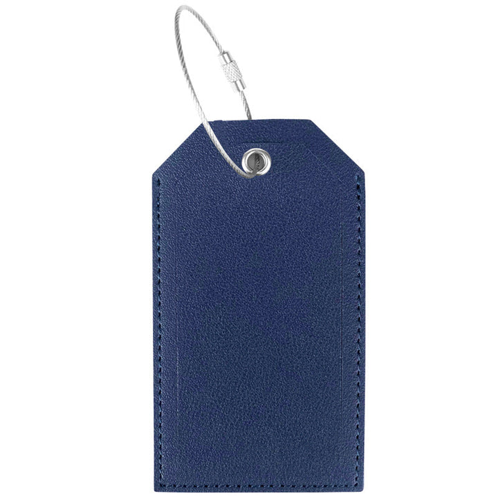 Women’s luggage tag made of durable leather with stainless steel closure Kalsten