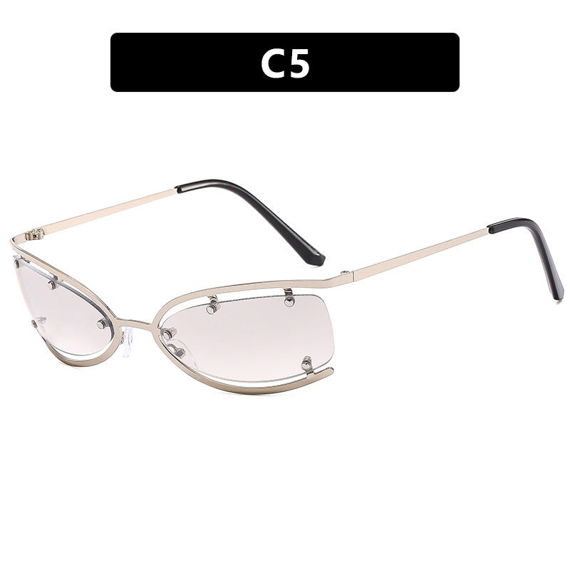 Women's fashionable sunglasses with elegant frame structure and trendy lenses Kalsten