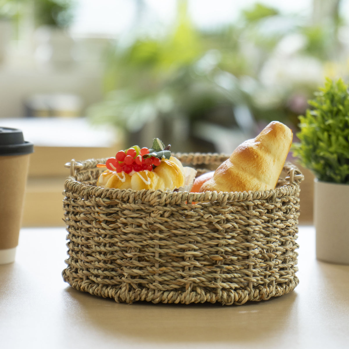 Versatile Woven Storage Basket Acalora