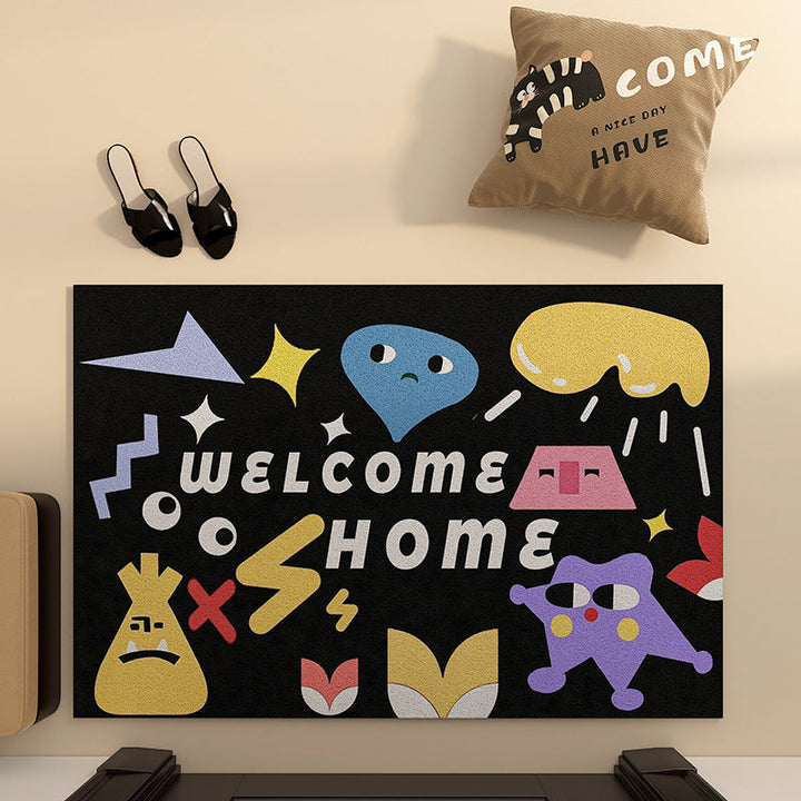 Playful Animal-Themed Bath Mat