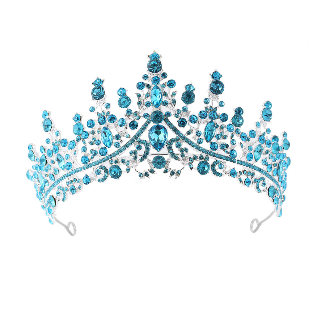 Ladies Rhinestone Tiara with Sparkling Gemstones Kalsten