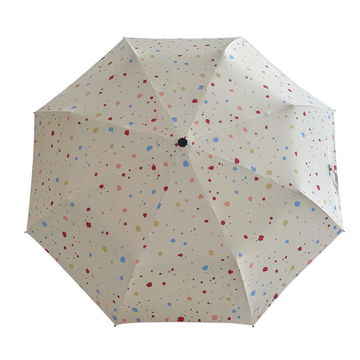 Women Rainbow Coated Umbrella Kalsten