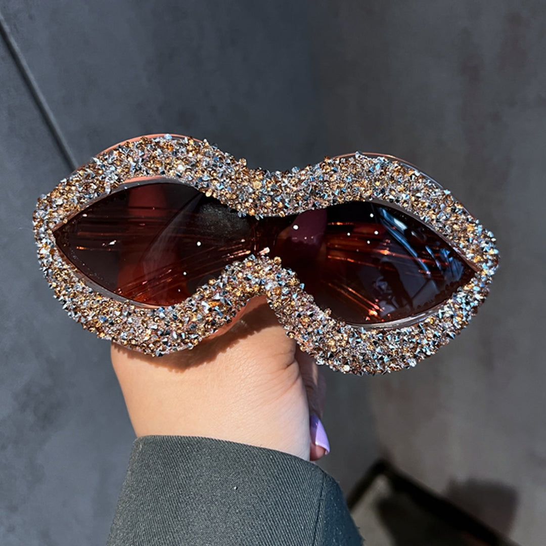 Women statement sunglasses with sparkling crystal embellishments Kalsten