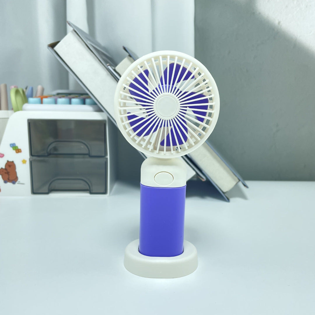 Women's Portable Table Fan with USB Connection and Flexible Tilt Angle Kalsten