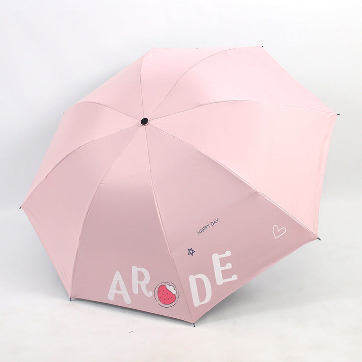 Women's Foldable Umbrella with Cheerful Design Kalsten