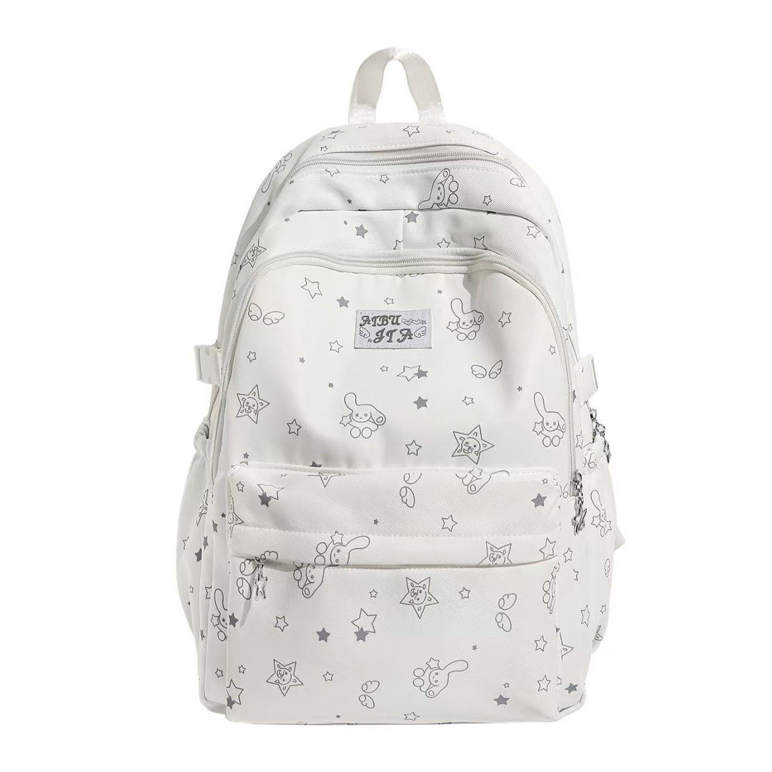 Playful Patterned School Backpack Kalsten