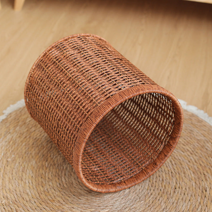 Unisex Handwoven Storage Container Made of Natural Material Kalsten