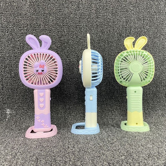 Unisex Portable Hand Fan with Cute Bunny Design Kalsten