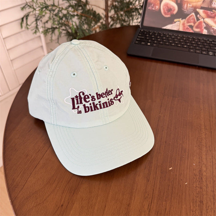 Women's Cotton Baseball Cap with Motivational Quote Kalsten