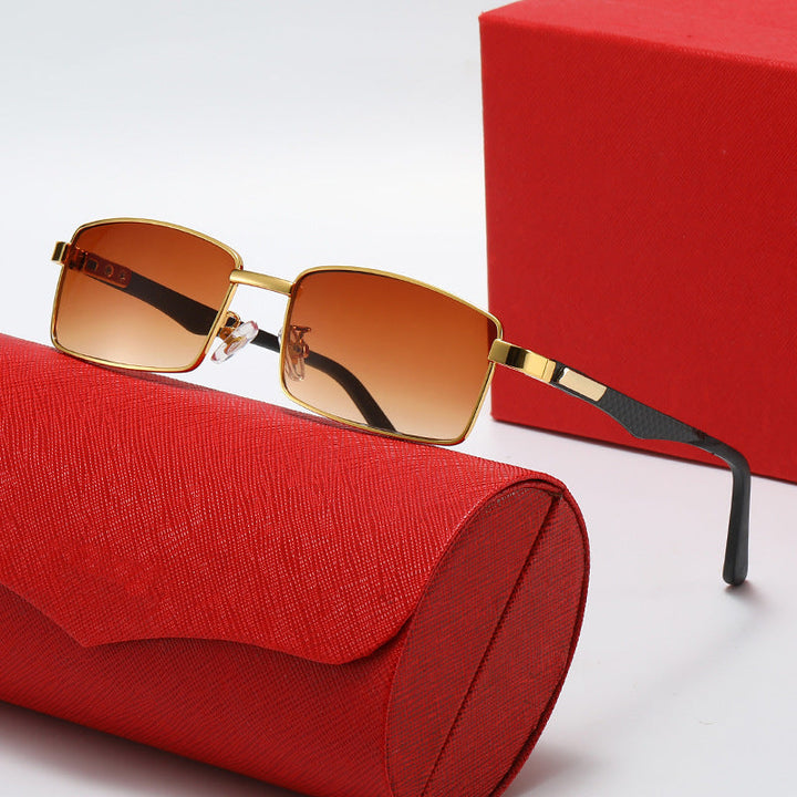 Ladies fashion half-frame glasses with elegant details Kalsten