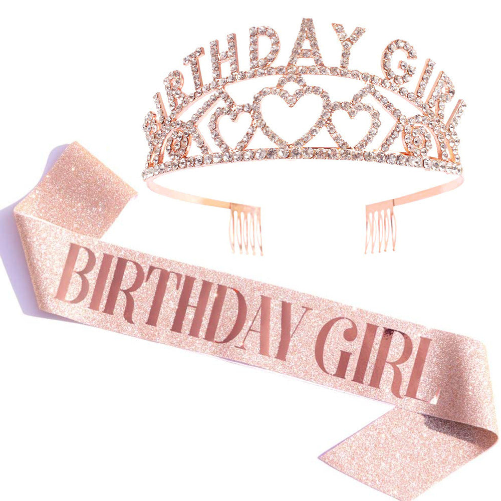 Women's Birthday Crown and Band Kalsten