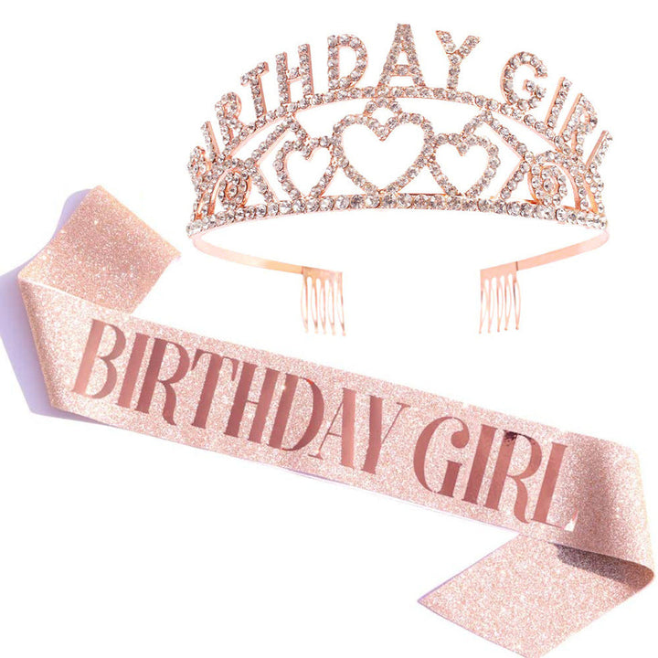 Women's Birthday Crown and Band Kalsten