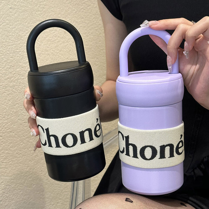 Women's multifunctional thermos cup with practical carrying handle Kalsten
