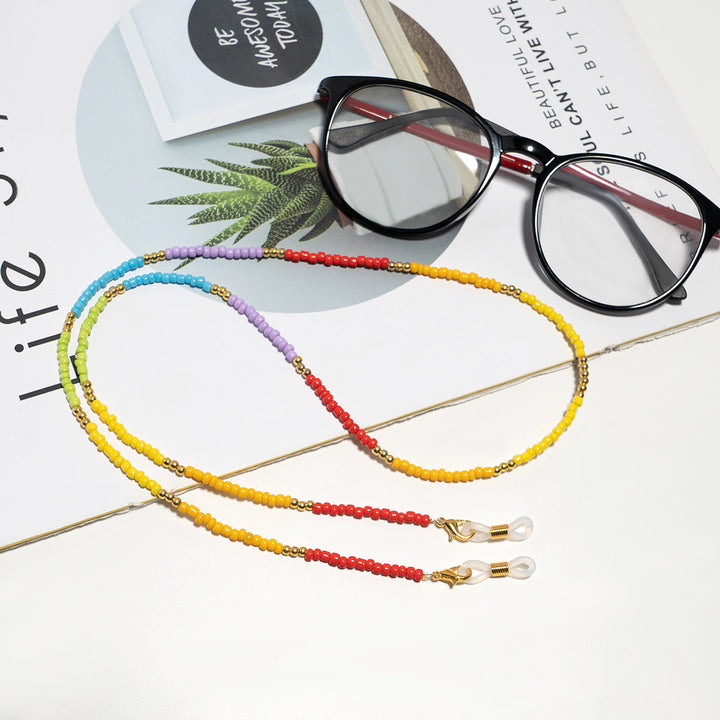 Colorful Beaded Eyewear Retainer Chain Kalsten