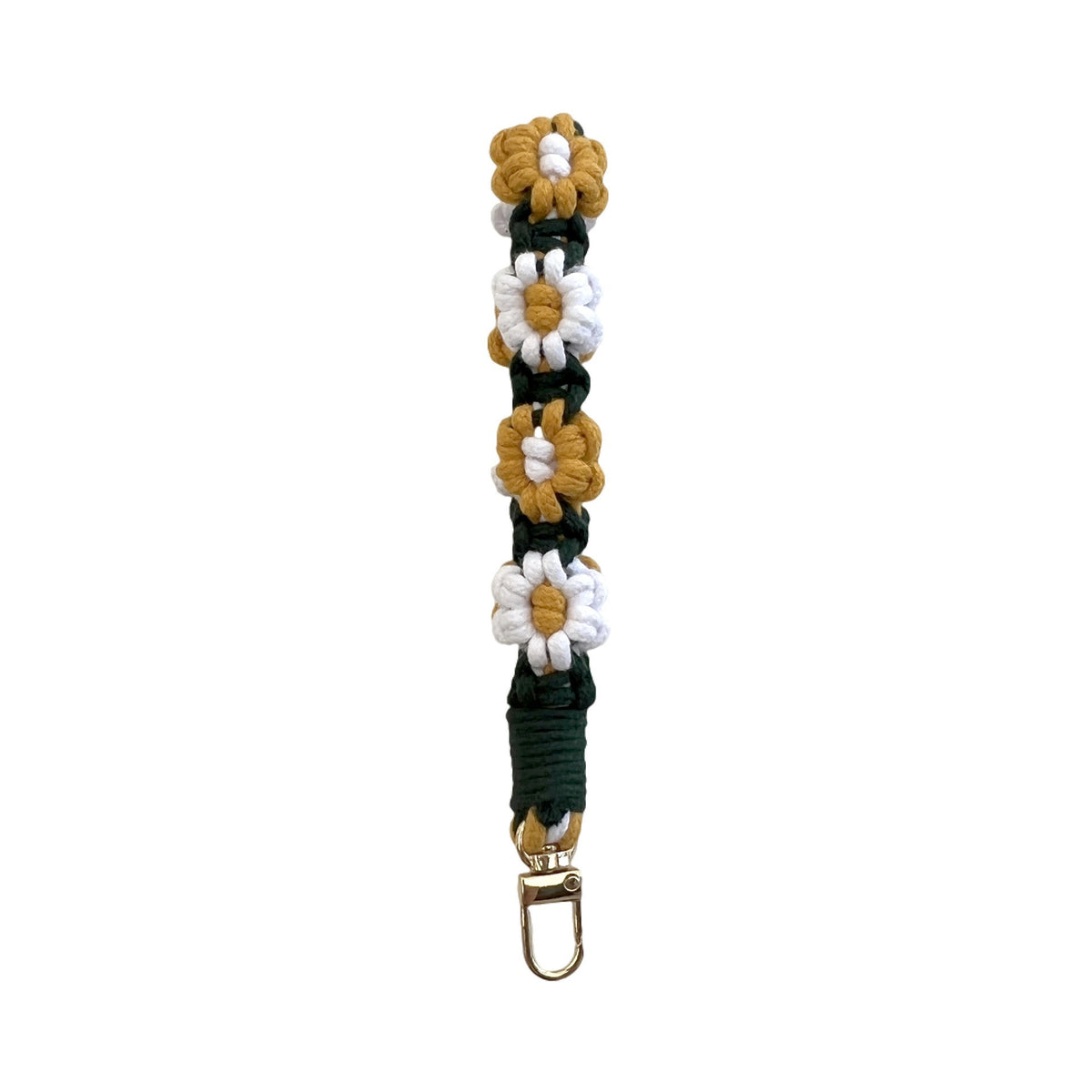 Floral Macrame Keychain Holder Acalora 1788942629