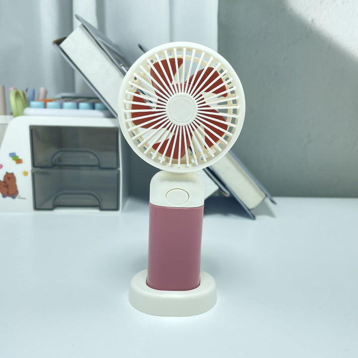 Women's Portable Table Fan with USB Connection and Flexible Tilt Angle Kalsten