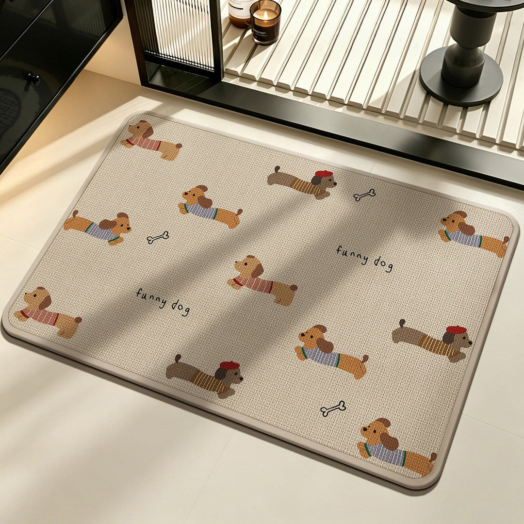 Funny Dog Character Doormat Kalsten