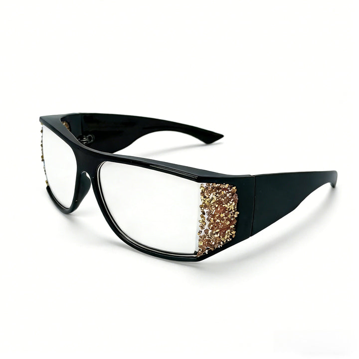 Women's Sporty Sunglasses with Sparkling Appliqués Kalsten