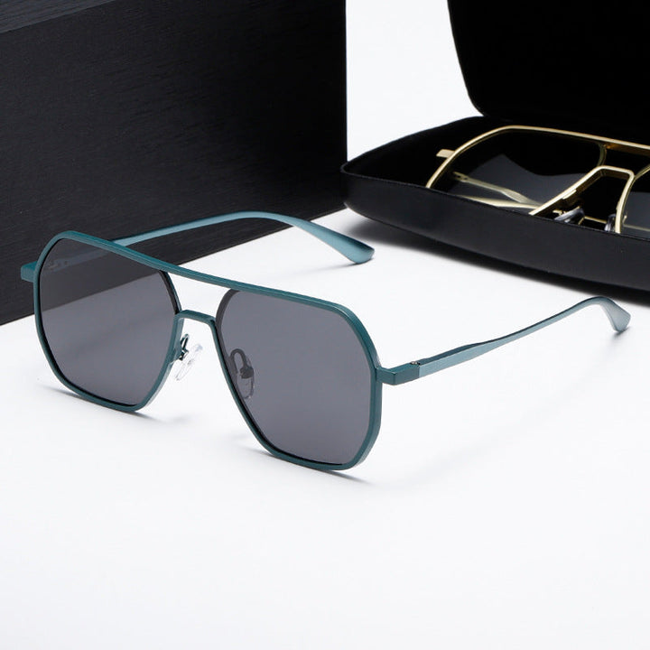 Women's innovative fashionable sunglasses with rectangular frame Kalsten