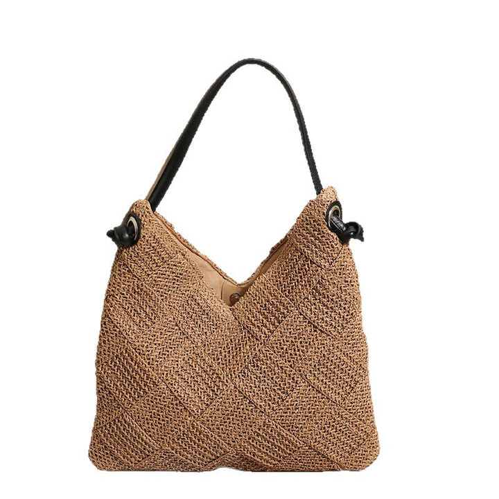 Braided Shoulder Bag Made of Natural Materials Kalsten