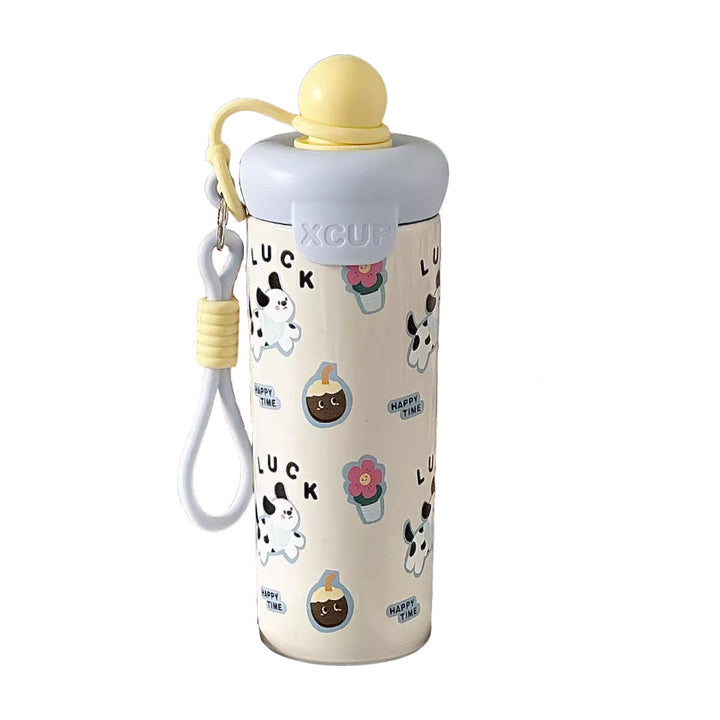 Women's water bottle with creative design and practical carrying handle Kalsten