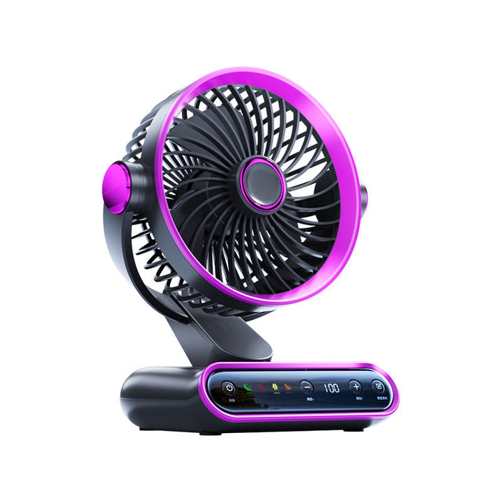 Ladies Portable Table Fan with Multiple Speed Settings and Intelligent Hygrostat Kalsten