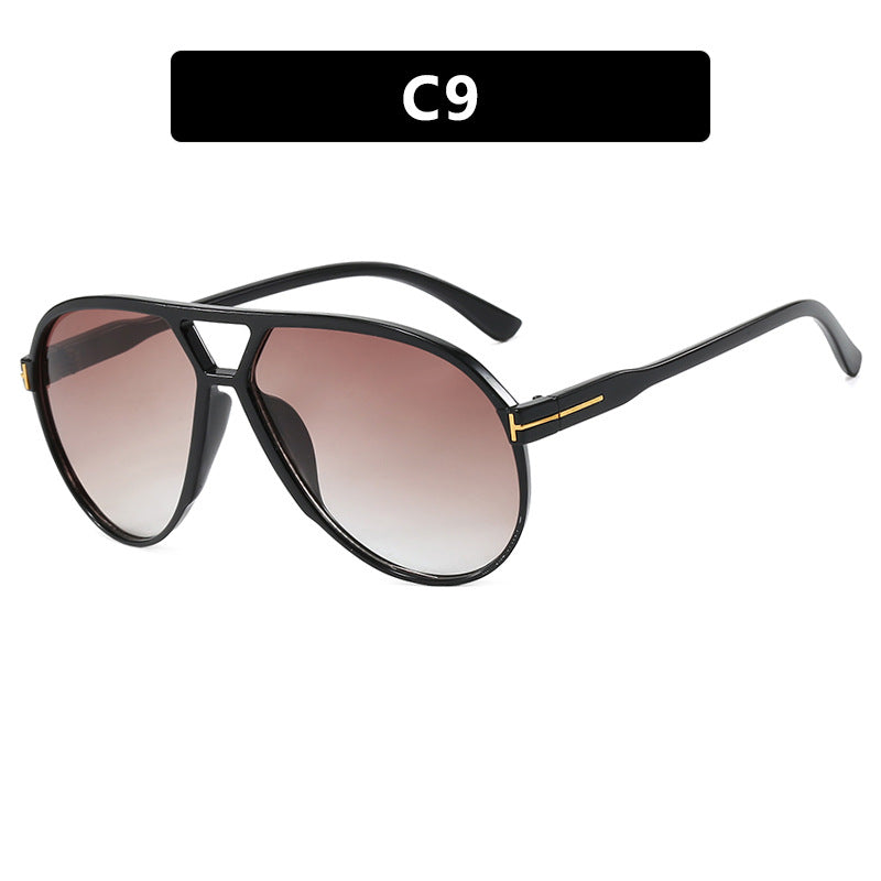 Women's fashionable sunglasses in stylish pilot look Kalsten