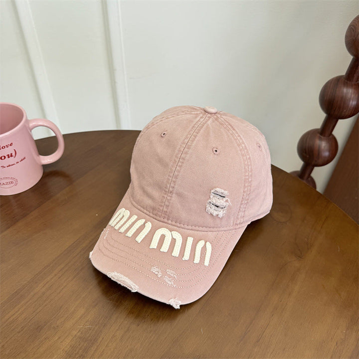 Women's Distressed Graphic Baseball Cap Kalsten