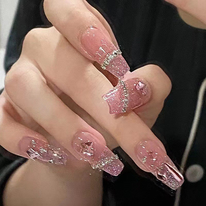 Artificial nail tips with flower pattern Kalsten
