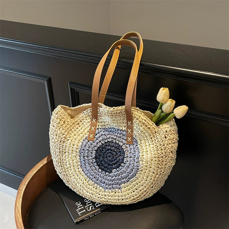 Braided Leather Tote Bag Kalsten
