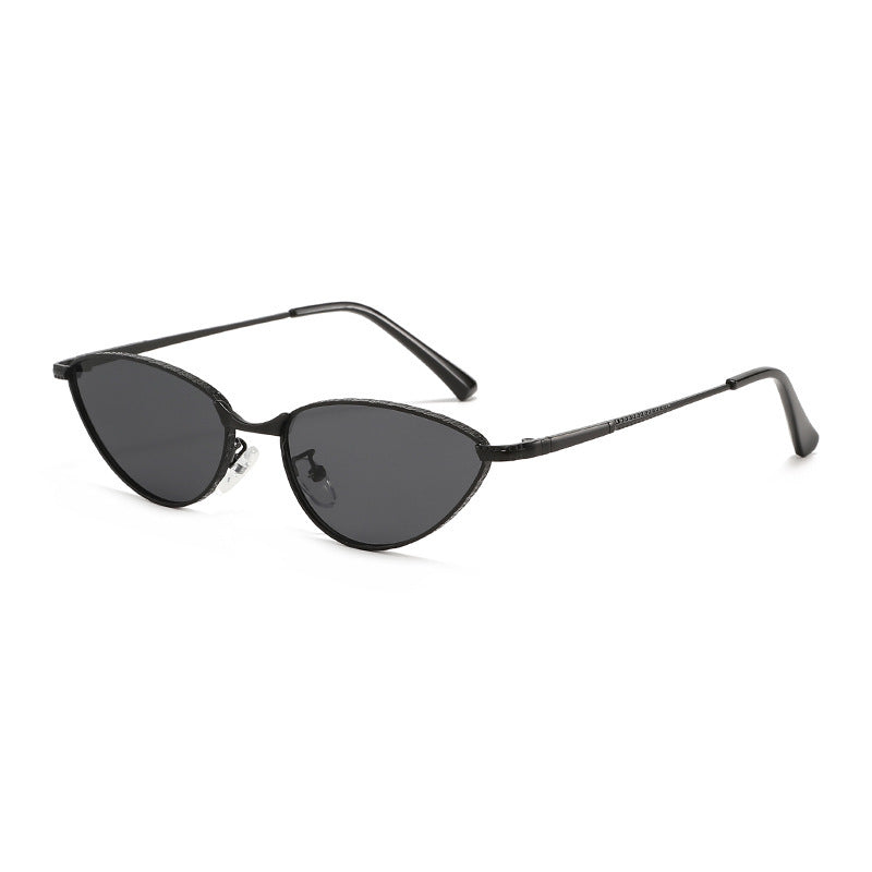 Ladies Cat-Eye Sunglasses with Rhinestone-Embellished Frame and Protective Lenses Kalsten