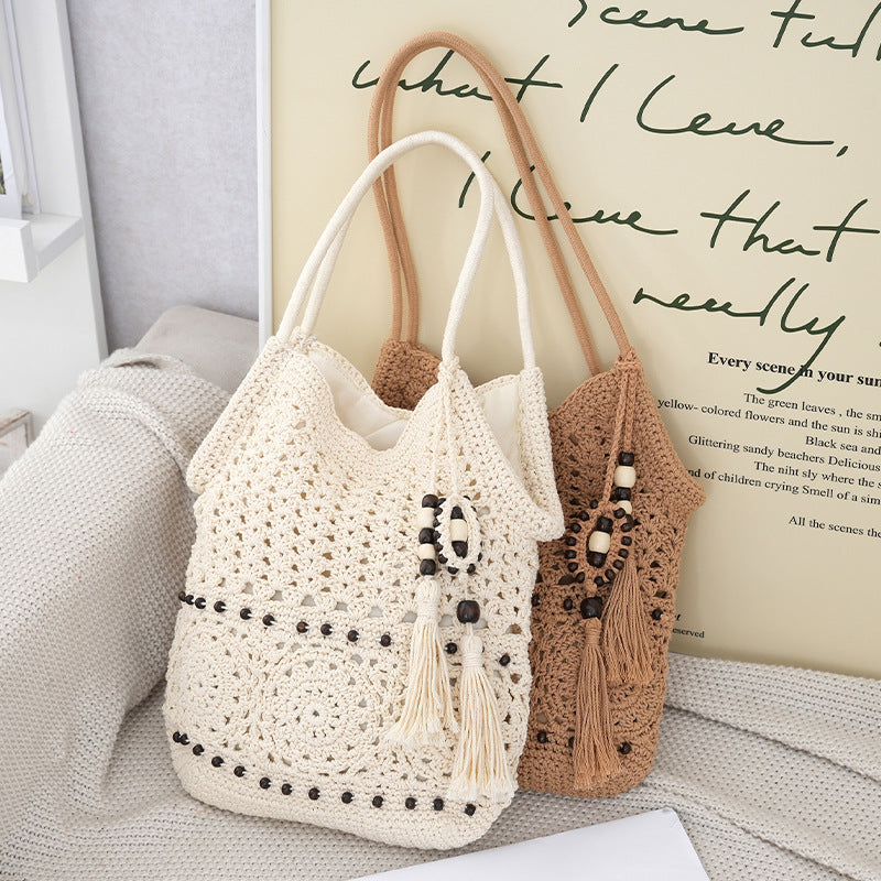 Handcrafted Macrame Shoulder Bag Kalsten