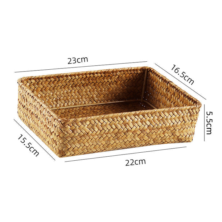 Rectangular Woven Storage Tray Kalsten