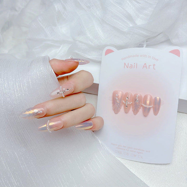 Premium French Tip Press-On Nails Kalsten