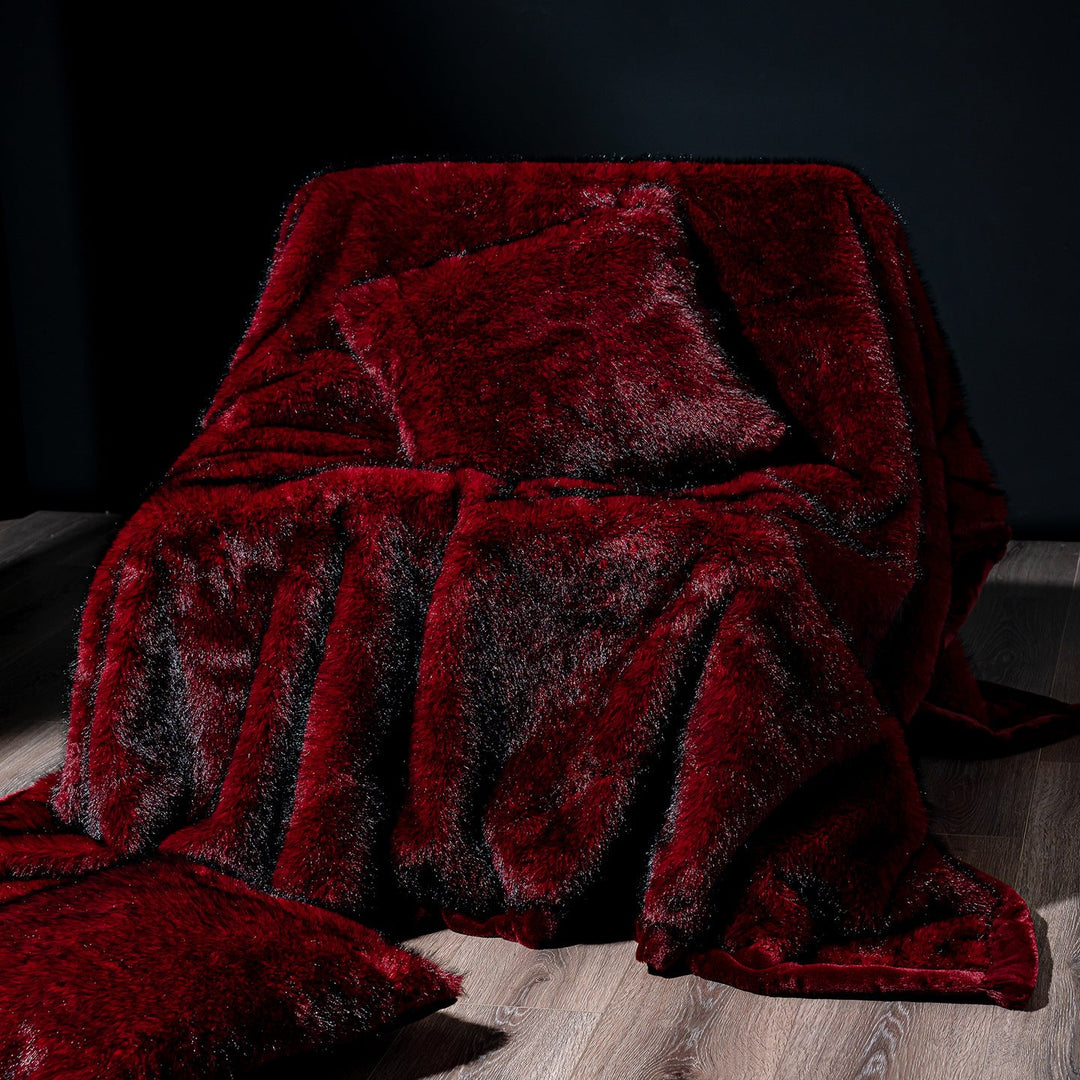 Luxurious Faux Fur Throw Blanket Kalsten 1787118668