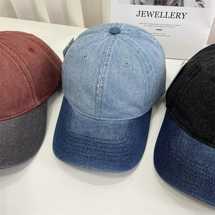 Men's Denim-Style Adjustable Cap Kalsten