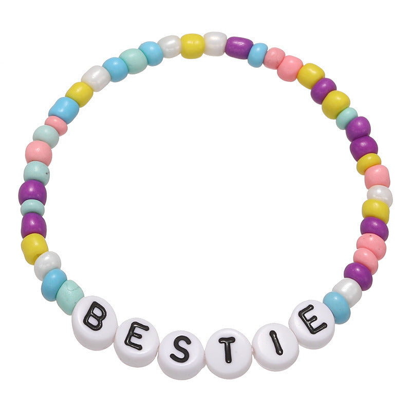 Colorful Beaded Friendship Bracelet Kalsten