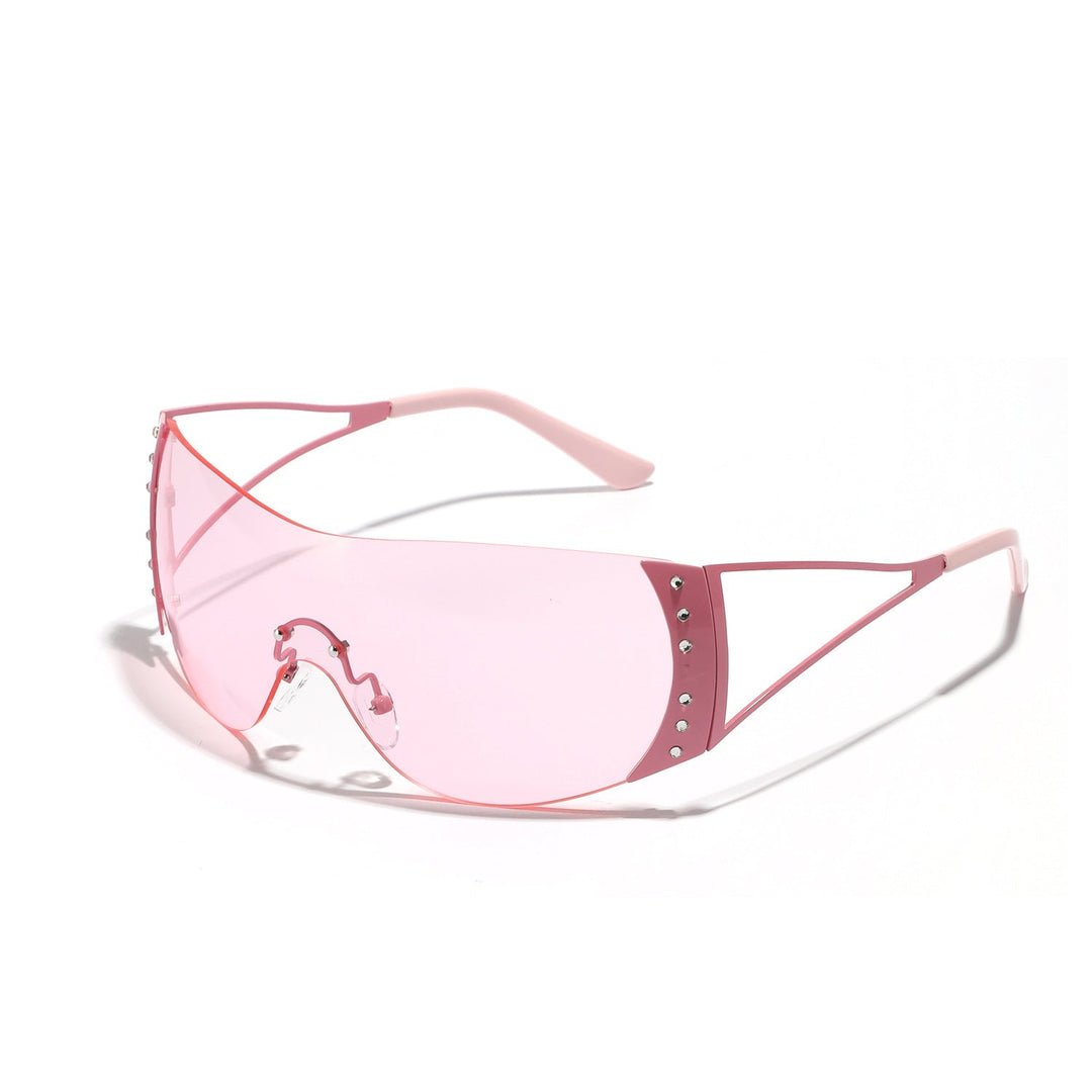 Women futuristic sunglasses with stylish frame and high-grade UV protection Kalsten