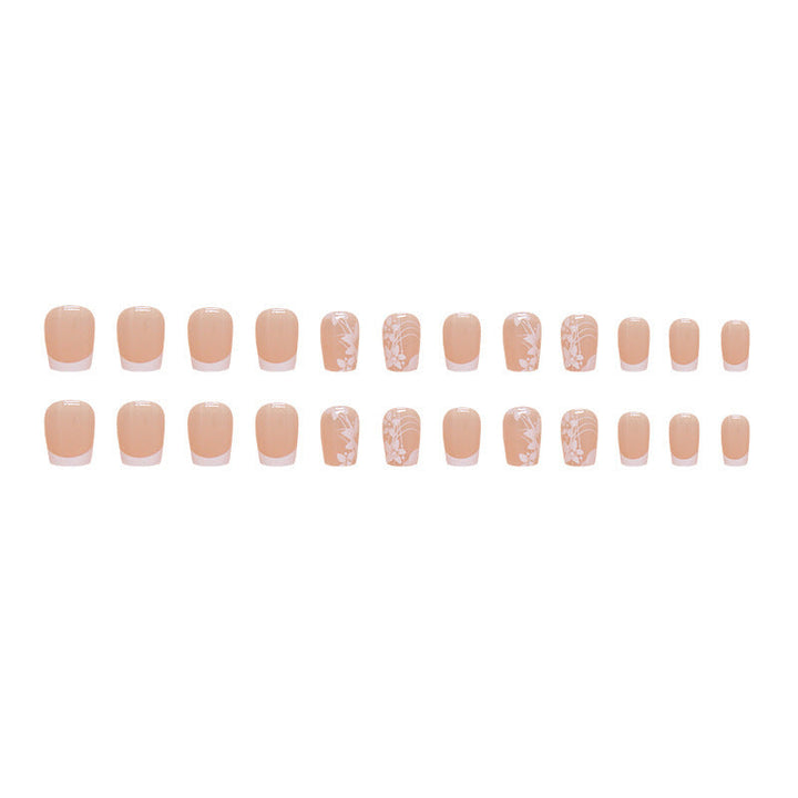 Floral Design Press-On Nail Tips Kalsten