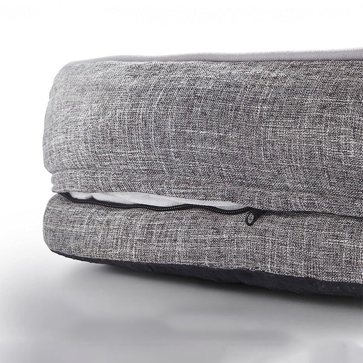 Orthopedic Plush Dog Bed