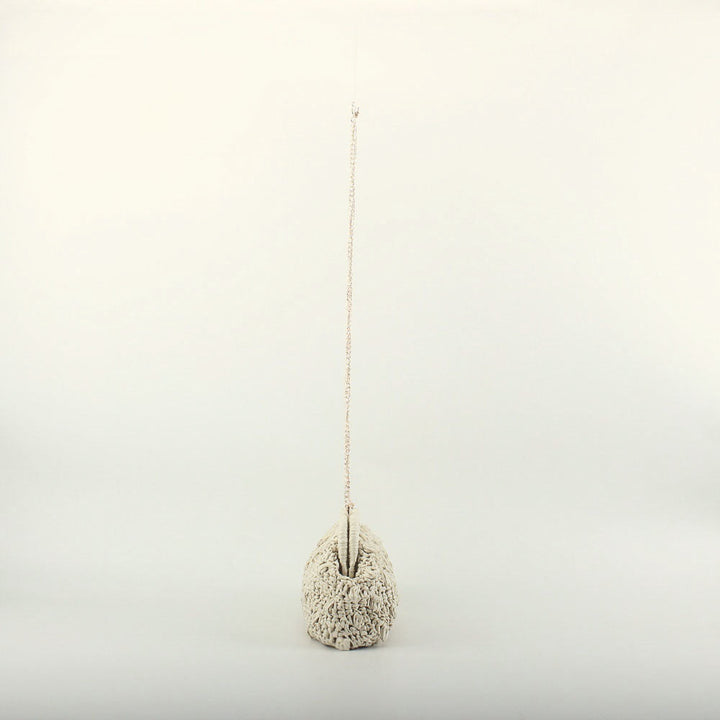 Elegant crochet handbag with fine chain strap Kalsten