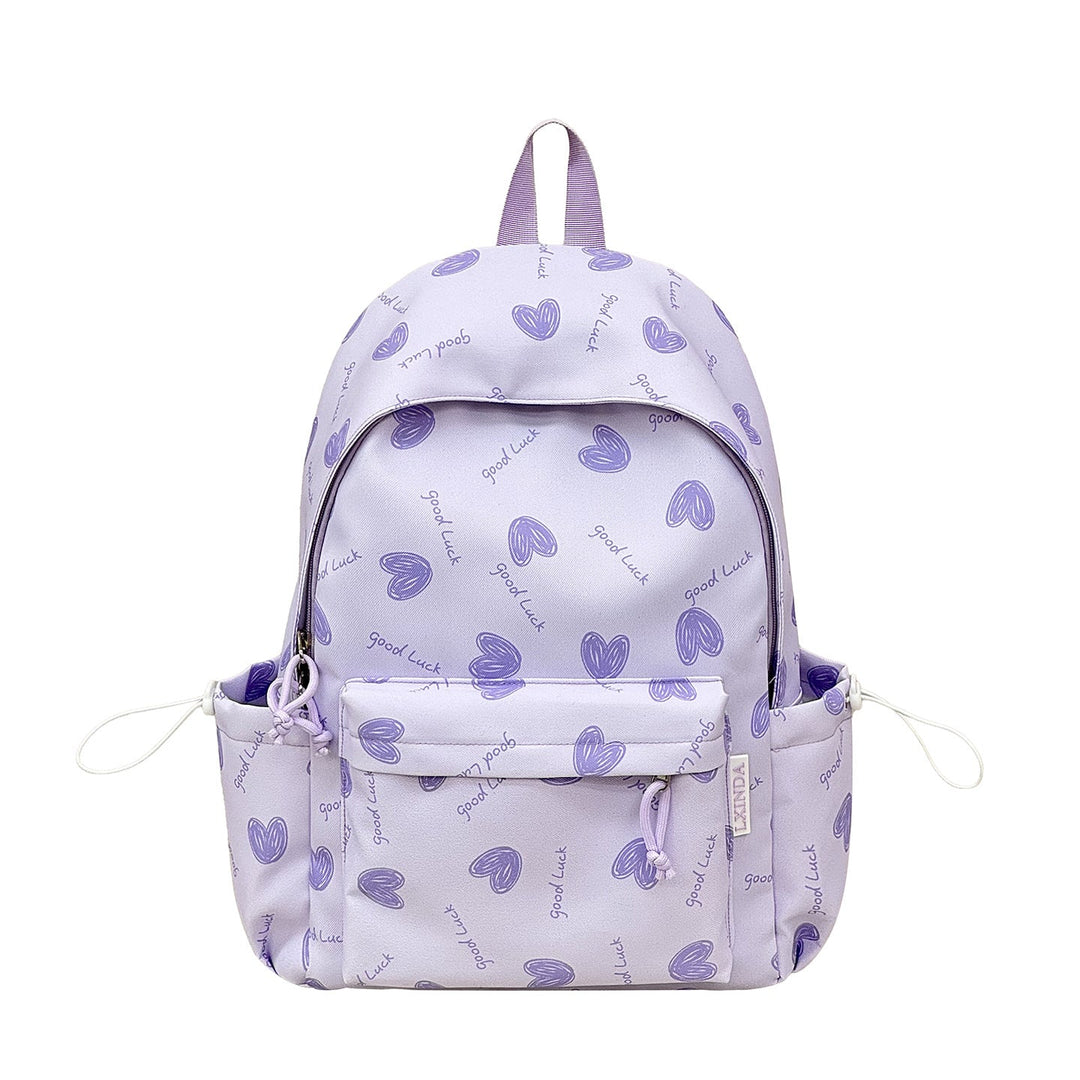 Heart-Pattern Casual Backpack kalsten