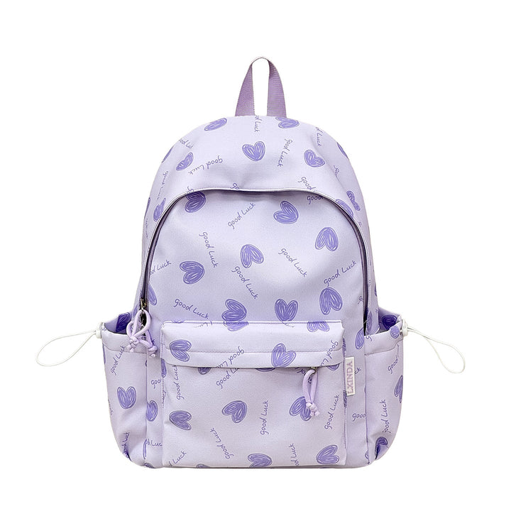 Heart-Pattern Casual Backpack kalsten