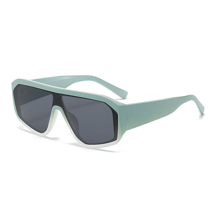 Men's Futuristic Oversized Shield Sunglasses Kalsten