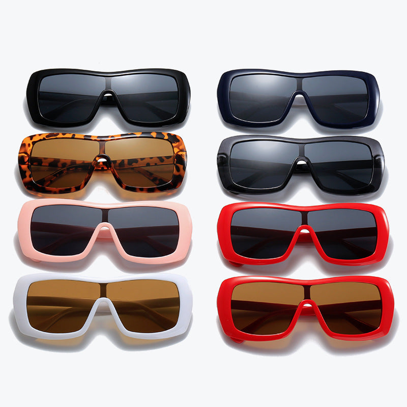 Women's stylish oversized sunglasses in futuristic design Kalsten