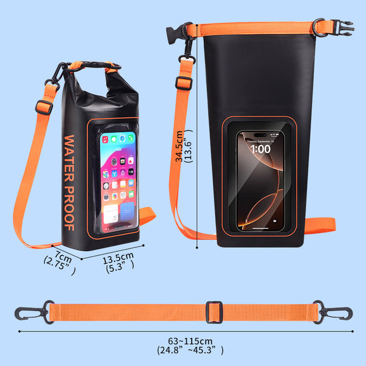 Unisex Waterproof Smartphone Bag with Ergonomic Shoulder Strap Kalsten