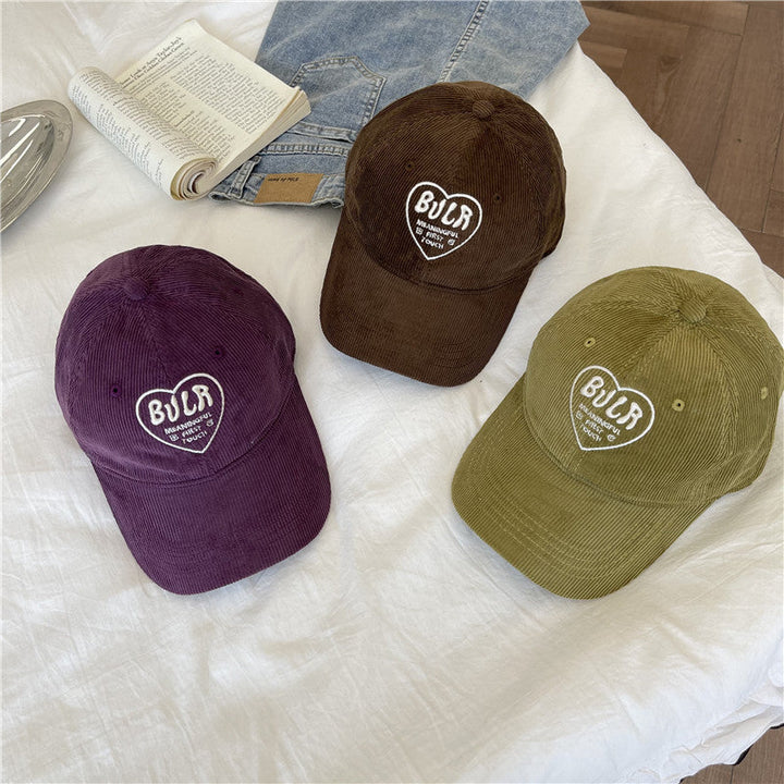 Women's Textured Corduroy Baseball Cap Kalsten