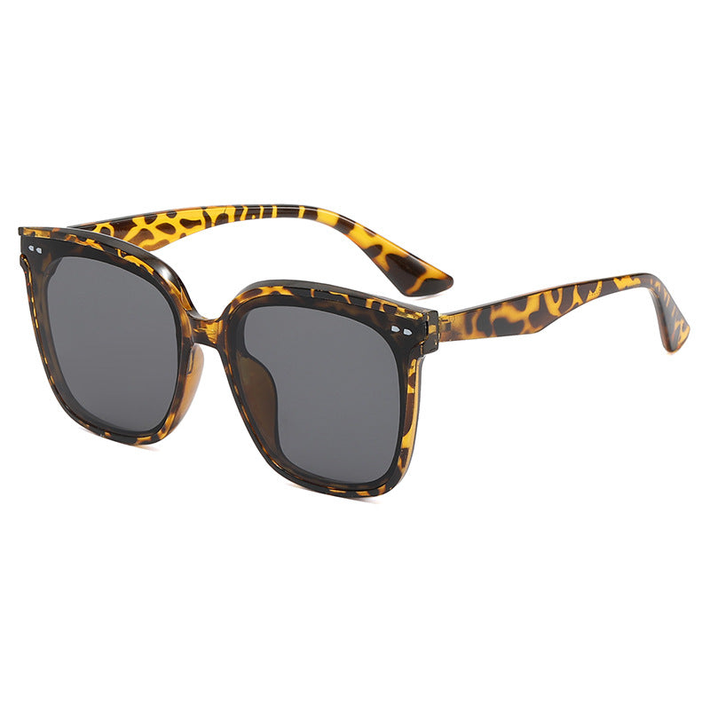 Women oversized design sunglasses with animal print Kalsten