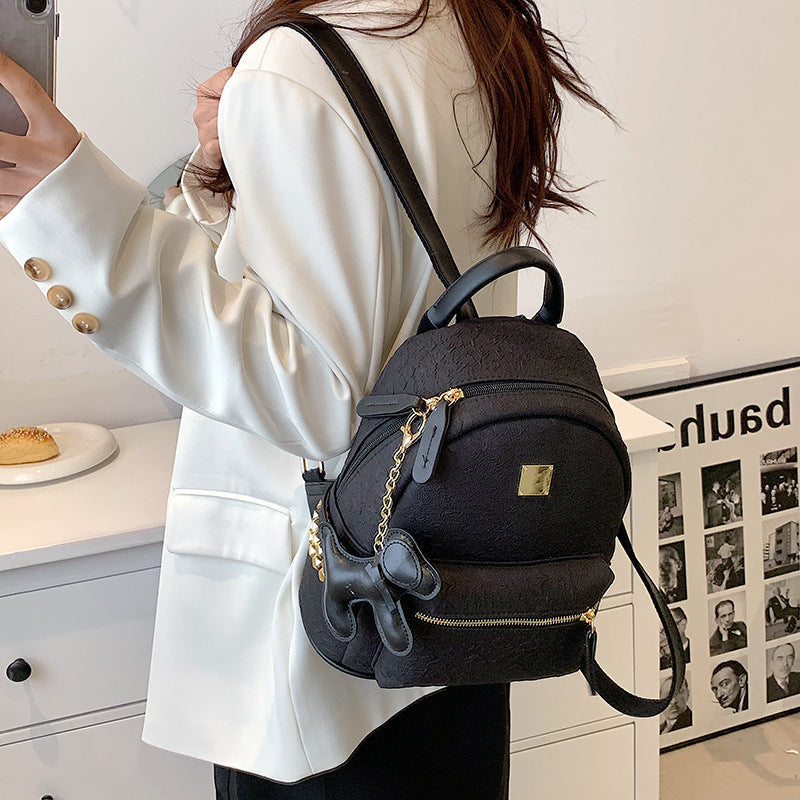 Textured Mini Backpack Kalsten