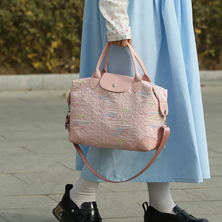 Fashionable Travel Bag With Multifunctional Storage Compartments Kalsten
